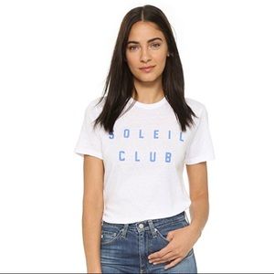 Soleil Club Super Soft Vintage Style Tee XS